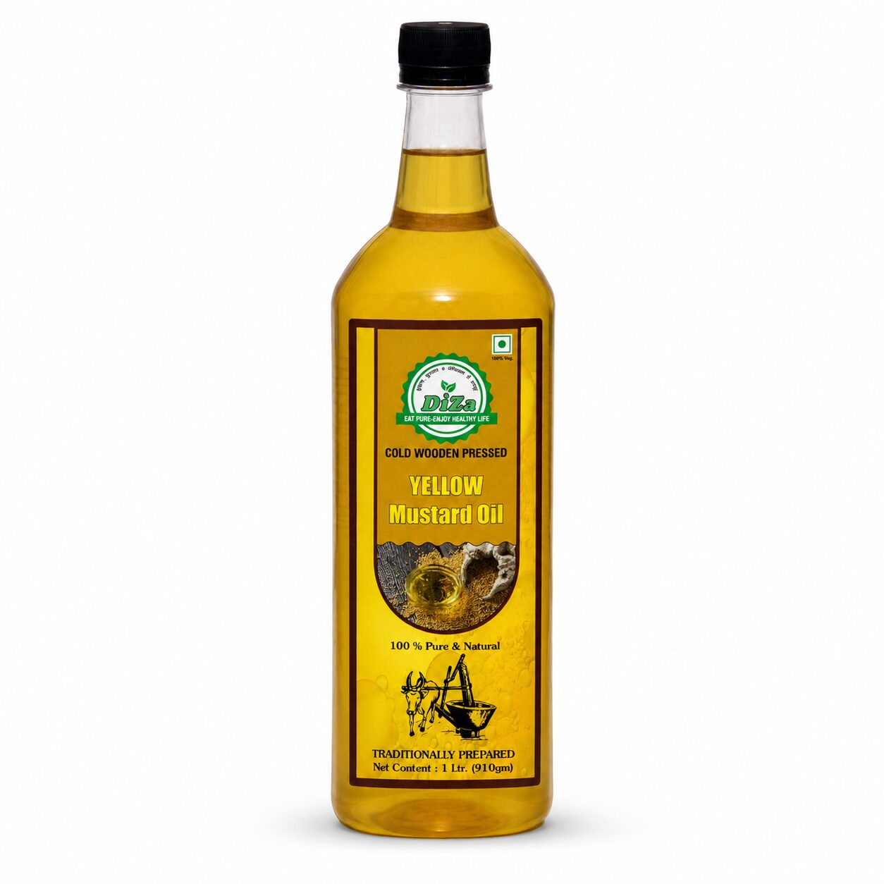 Cold Pressed Yellow Mustard Oil In Faridabad | Diza By Shri Balaji Agro